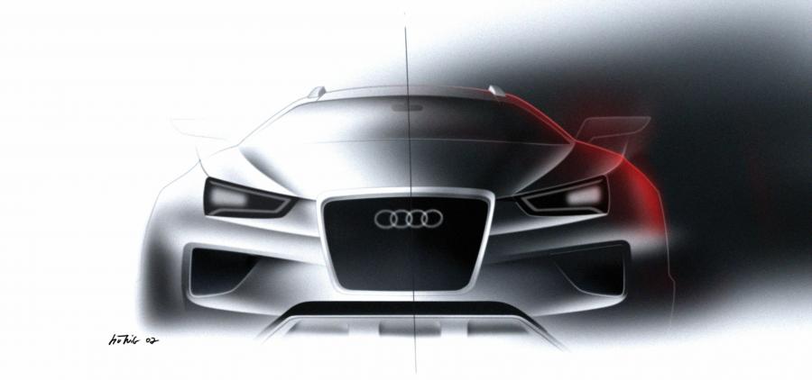 Эскиз Audi Cross Coupe Quattro Concept 2007 года  (фото 18 из 49)